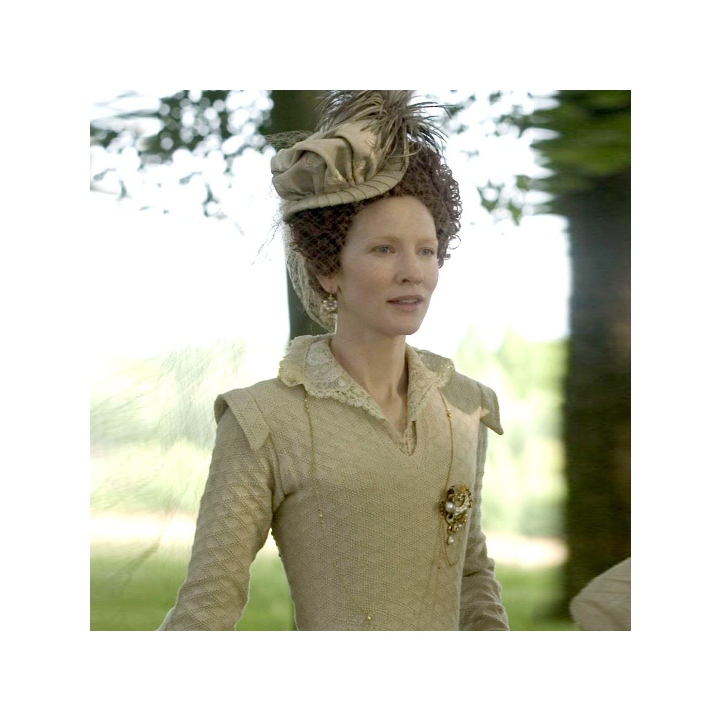 "Elizabeth the golden age", Cate Blanchett. Orecchini collezione Cinema.