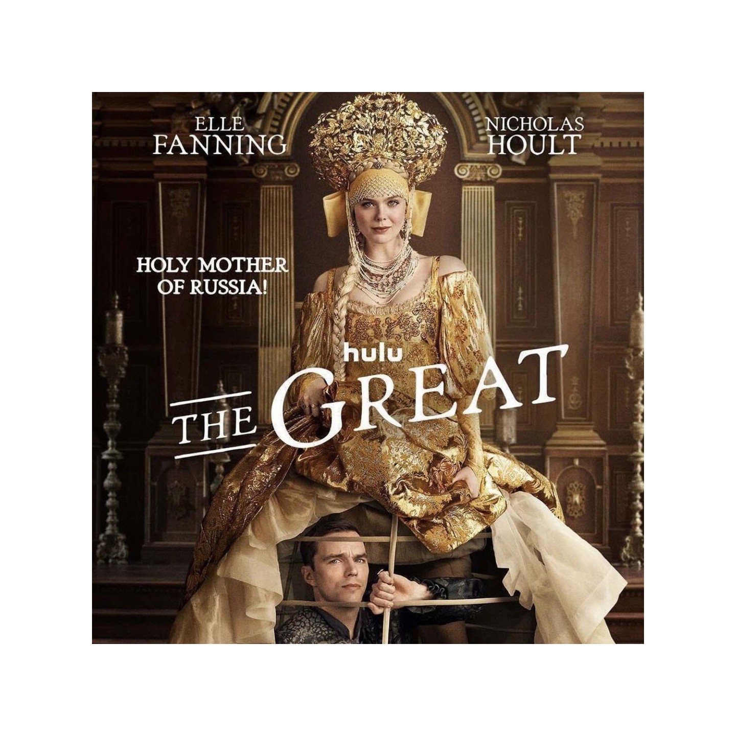 "The Great", Elle Fanning. Orecchini collezione Cinema