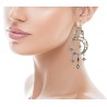 Moon earrings,inspired by Divine Comedy of Dante Alighieri,handmade in Italy by Percossi Papi