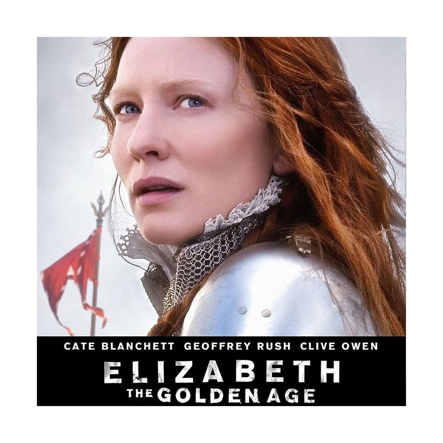 "Elizabeth the golden age", Cate Blanchett. Orecchini collezione Cinema.
