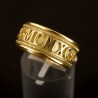 Anello Segno Zodiacale Personalizzato, realizzato a mano in Italia da Percossi Papi con pietre naturali