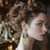 "Elizabeth the golden age", Cate Blanchett. Orecchini collezione Cinema