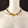 Collana neoclassica, realizzata in Italia da Percossi Papi con pietre naturali