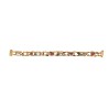 Floral bracelet  handmade in Italy by Percossi Papi with natural stones