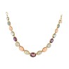 Aquamarine necklace, handmade in Italy by Percossi Papi with natural stones