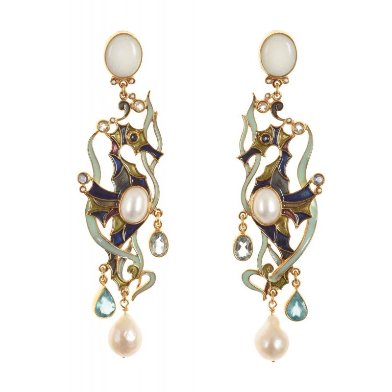 HIPPOCAMPUS EARRINGS HIPPOCAMPUS EARRINGS