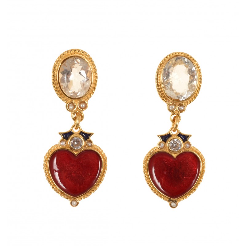 Heart earrings