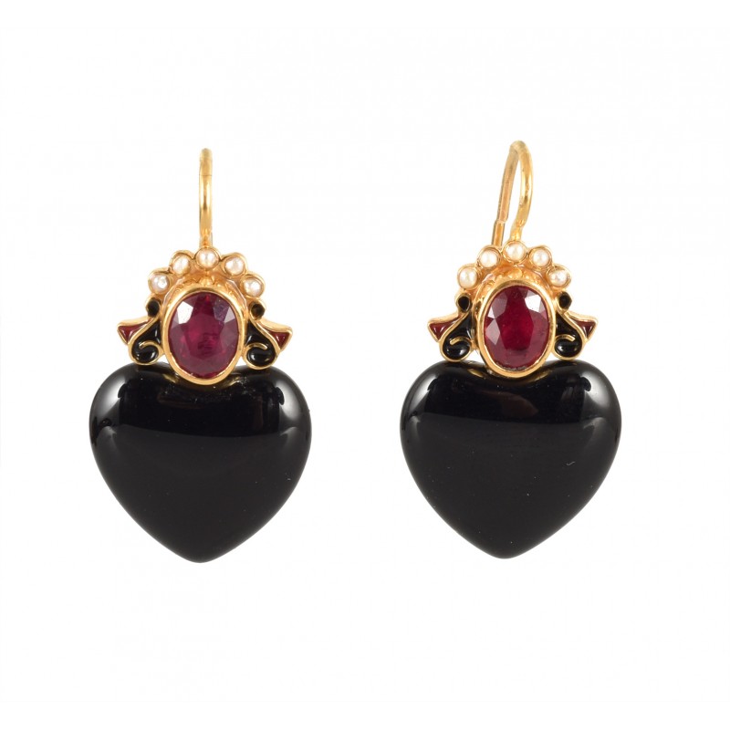 Heart earrings