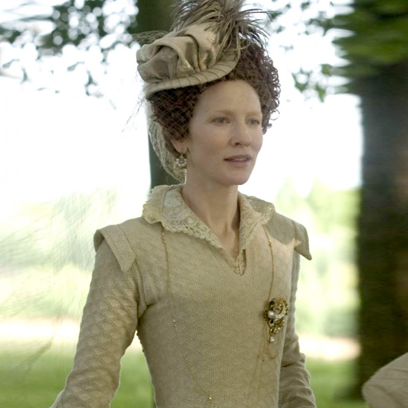 "Elizabeth the golden age", Cate Blanchett. Orecchini collezione Cinema.