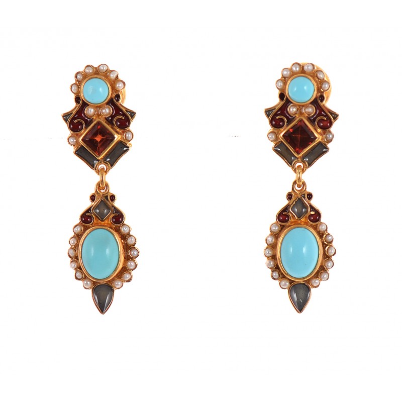 Turquoise earrings