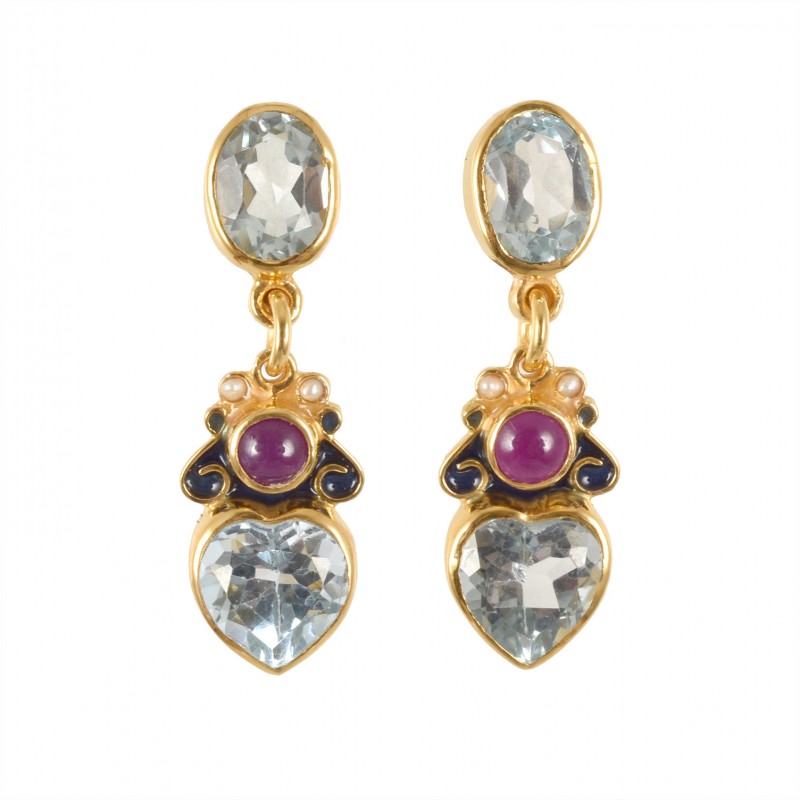 Heart earrings