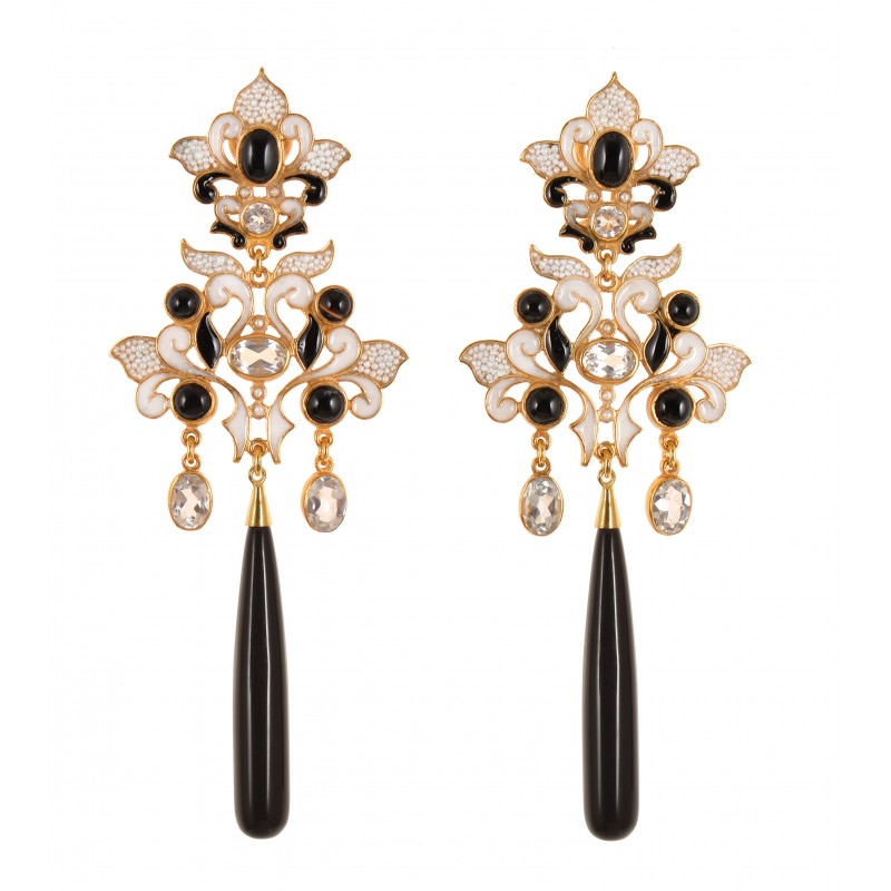 Neoclassical earrings