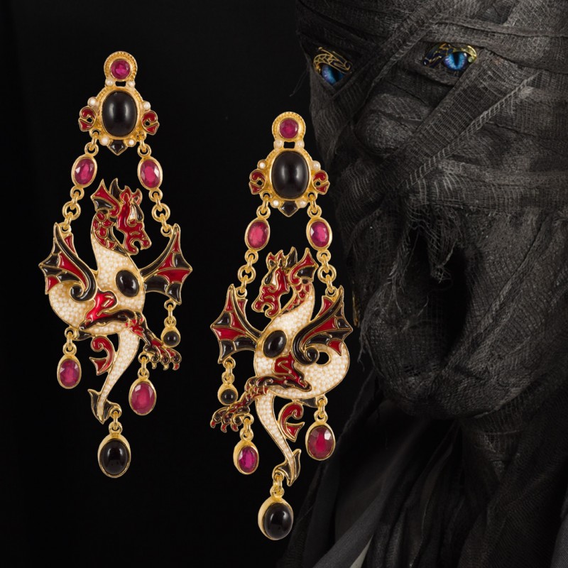 Dragon earrings