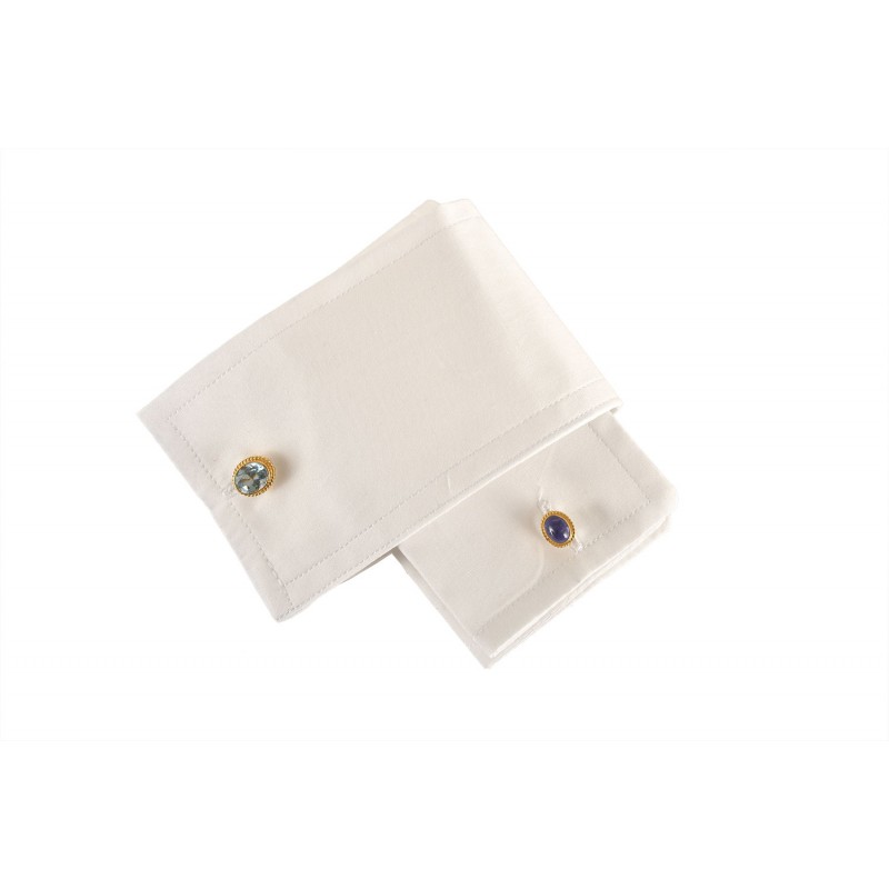 TANZANITE CUFFLINKS