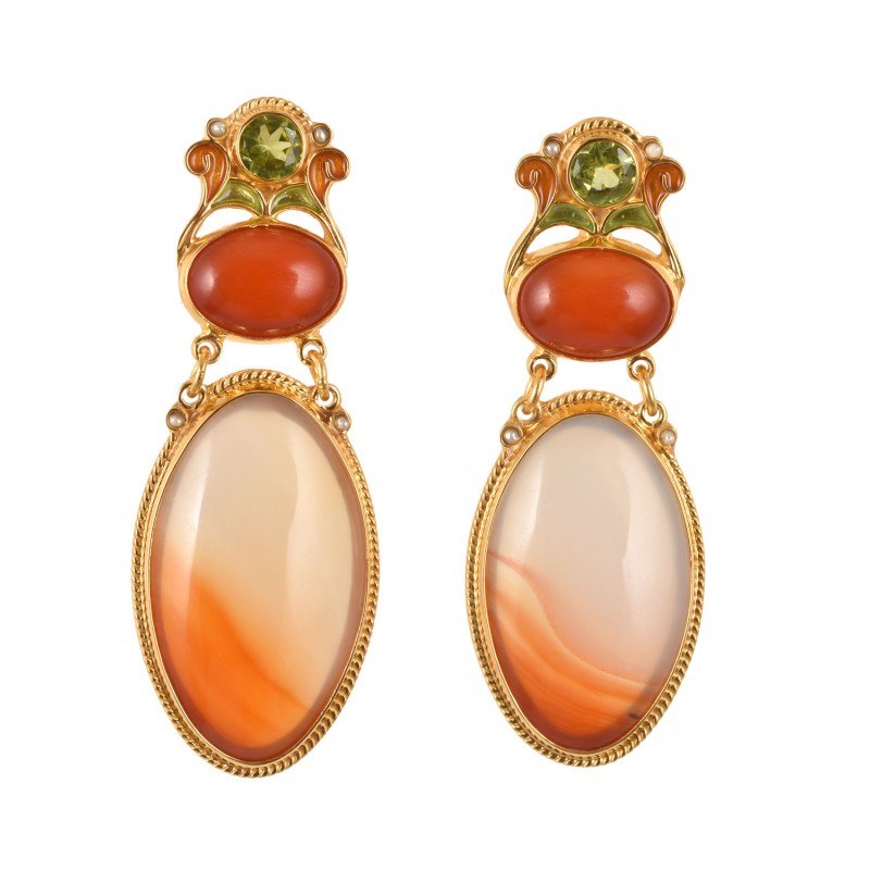 CORNALINE EARRINGS