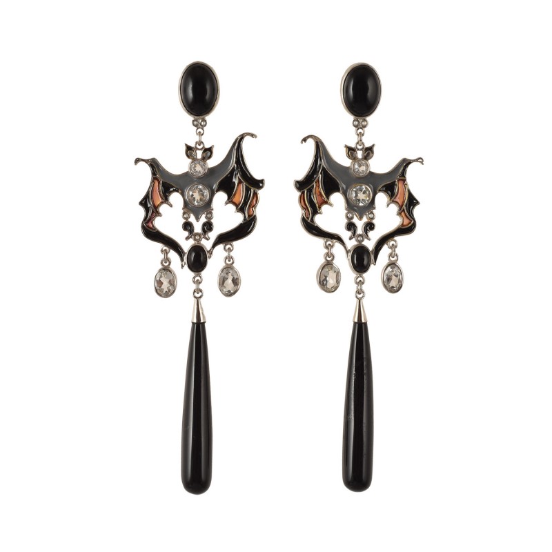 Bat earrings
