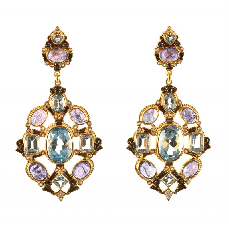 Neoclassical earrings