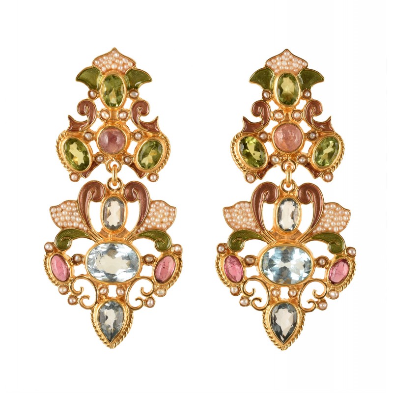 Neoclassical earrings