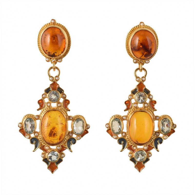 Neoclassical earrings