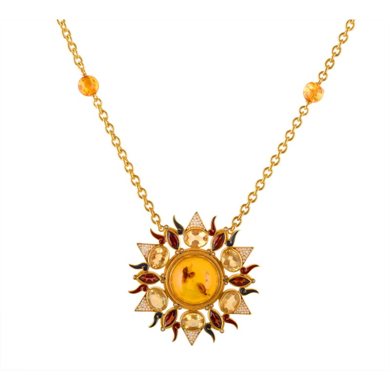 Rising Sun necklace