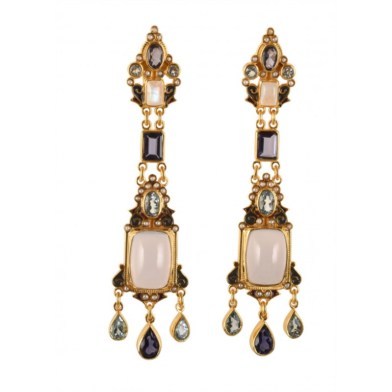 Neoclassical earrings