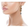 Birds earrings, handmade in Italy by Percossi Papi with natural stones