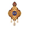 Renaissance pendant, handmade in Italy by Percossi Papi with natural stones