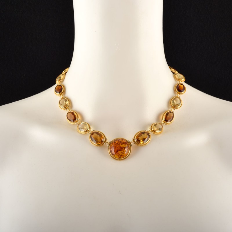 Collier Madeira, realizzato in Italia da Percossi Papi con pietre naturali