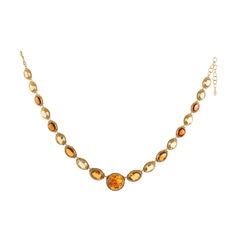 Collier Madeira, realizzato in Italia da Percossi Papi con pietre naturali