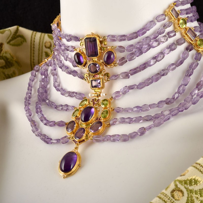 Collier de chien, realizzato in Italia da Percossi Papi con pietre naturali