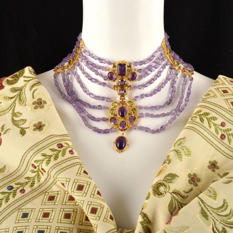 Collier de chien, realizzato in Italia da Percossi Papi con pietre naturali