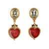 Orecchini cuori, realizzati in Italia da Percossi Papi