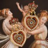 Orecchini cuori, realizzati in Italia da Percossi Papi con pietre naturali