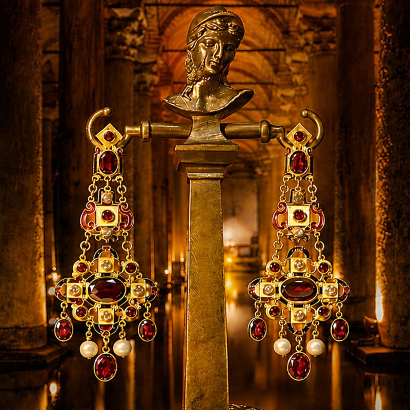 Alatriste - Vigo Mortensen. Cinema collection earrings
